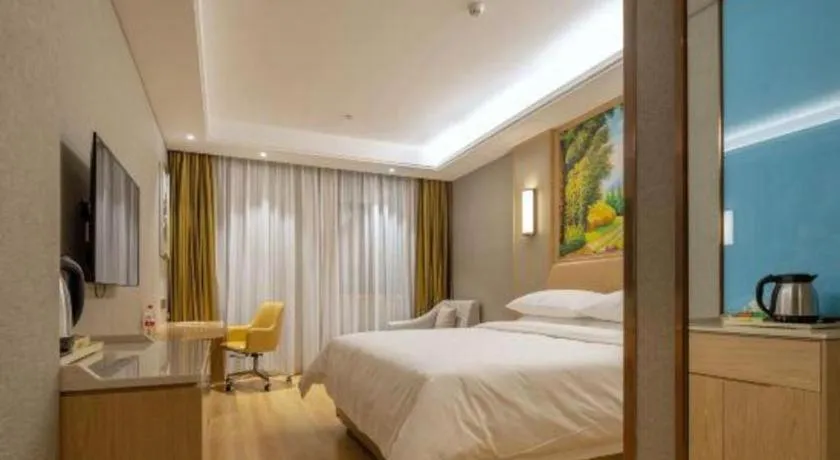 Bed in Vienna Hotel Jinjiang Bus Passenger Station