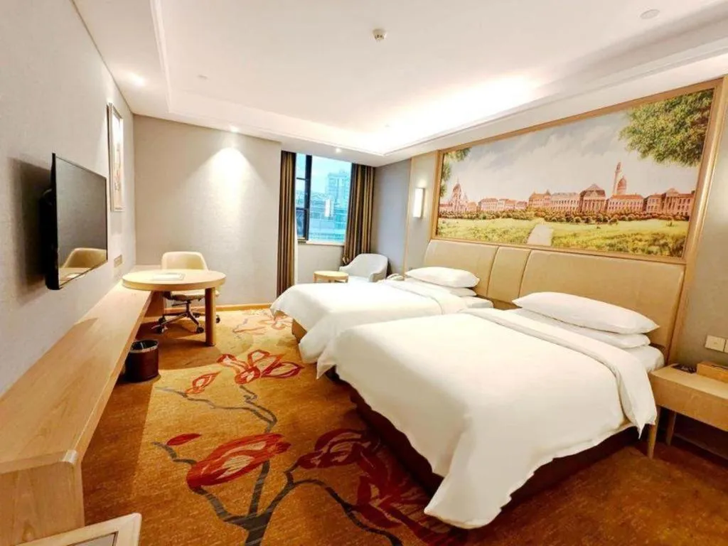 Bed in Vienna Hotel Jinjiang Bus Passenger Station