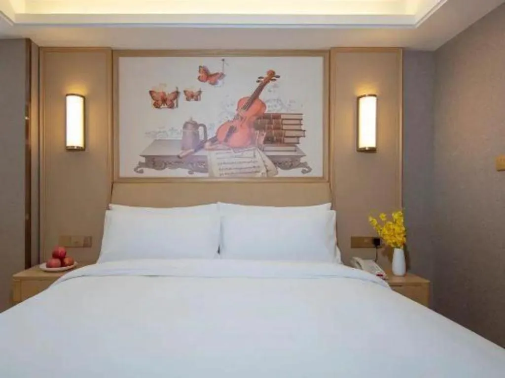 Bed in Vienna Hotel Jinjiang Bus Passenger Station