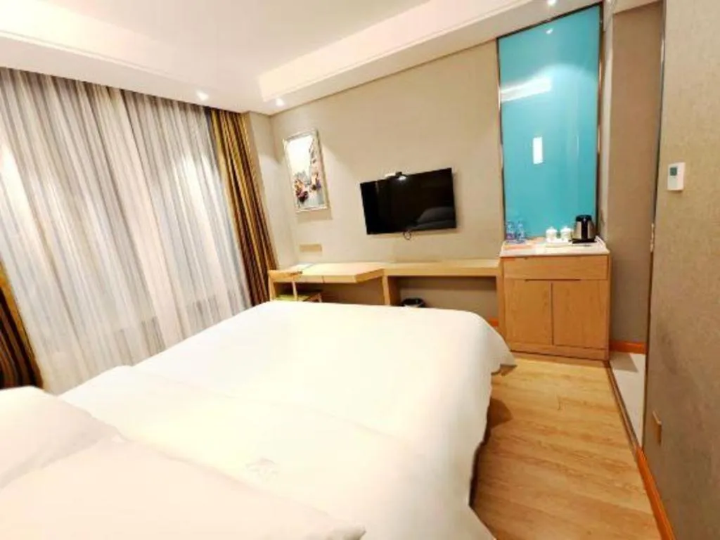 Bed in Vienna Hotel Jinjiang Bus Passenger Station