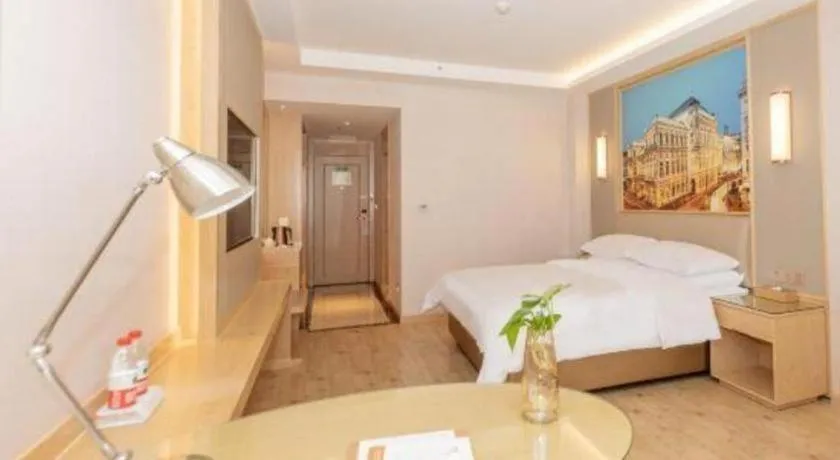 Bed in Vienna Hotel Yuxi Hongta Avenue High-Speed Railway Station