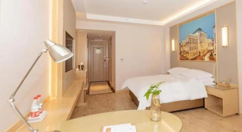 Bed in Vienna Hotel Yuxi Hongta Avenue High-Speed Railway Station