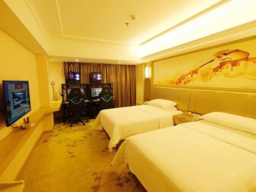 Bed in Vienna Hotel Guangxi Zhongshan Central Plaza West High-Speed Railway Station