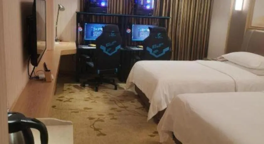 Bed in Vienna Hotel Guangxi Zhongshan Central Plaza West High-Speed Railway Station