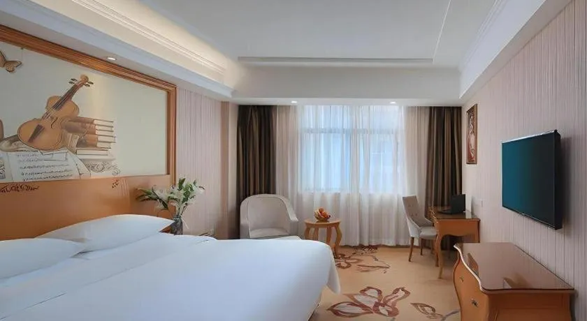 Bed in Vienna Hotel Hubei Jinzhou Jianli Jiangcheng