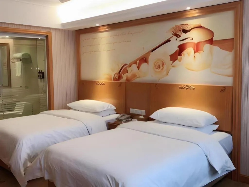 Bed in Vienna Hotel Hubei Jinzhou Jianli Jiangcheng