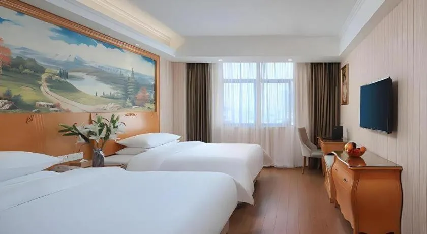 Bed in Vienna Hotel Hubei Jinzhou Jianli Jiangcheng
