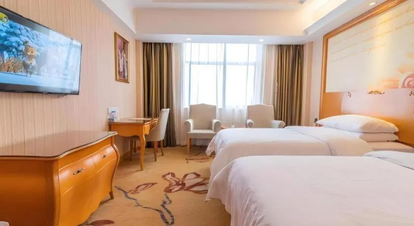 Bed in Vienna Hotel Hubei Jinzhou Jianli Jiangcheng