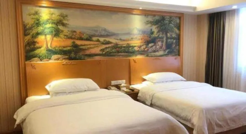Bed in Vienna Hotel Hubei Jinzhou Jianli Jiangcheng