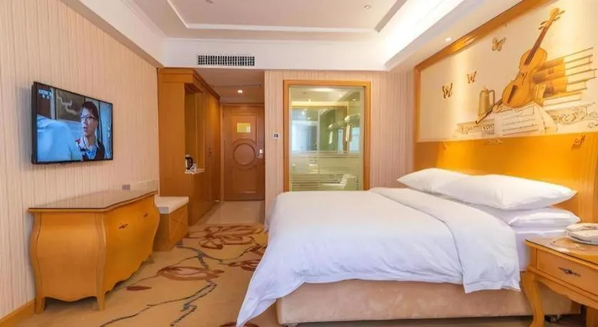 Bed in Vienna Hotel Hubei Jinzhou Jianli Jiangcheng