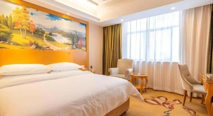 Bed in Vienna Hotel Hubei Jinzhou Jianli Jiangcheng