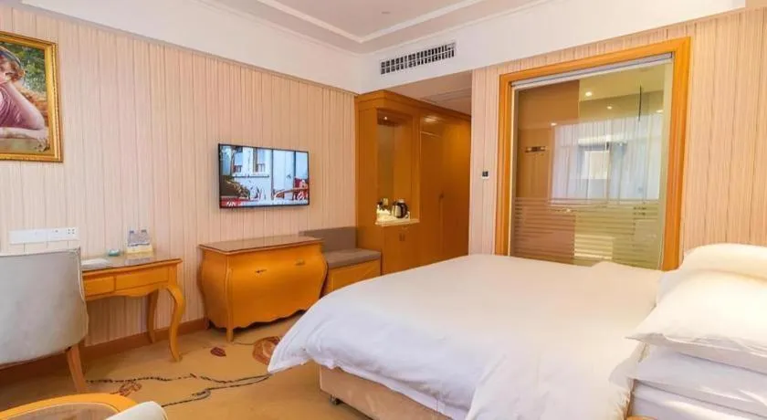 Bed in Vienna Hotel Hubei Jinzhou Jianli Jiangcheng