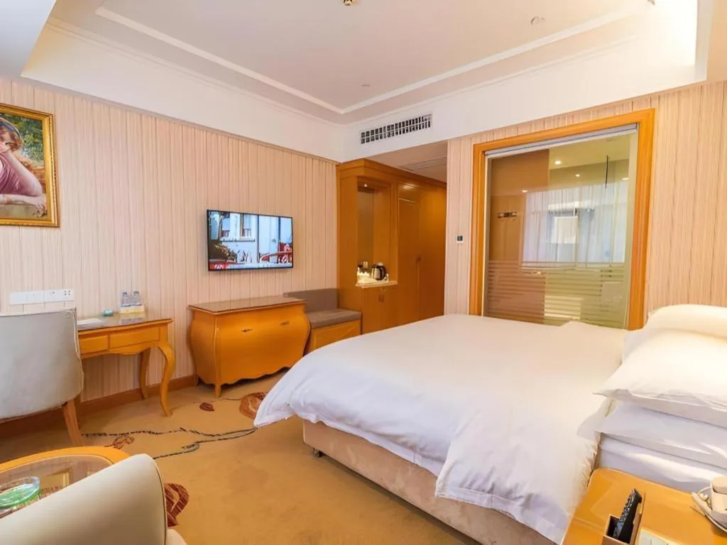 Bed in Vienna Hotel Hubei Jinzhou Jianli Jiangcheng