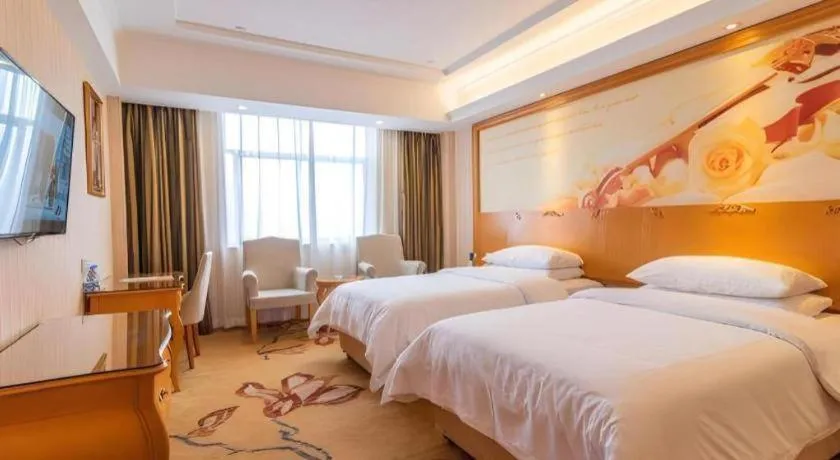 Bed in Vienna Hotel Hubei Jinzhou Jianli Jiangcheng