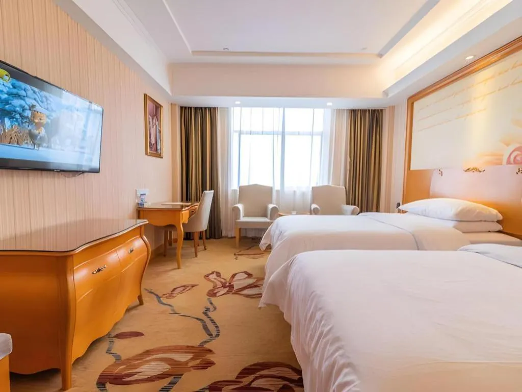 Bed in Vienna Hotel Hubei Jinzhou Jianli Jiangcheng