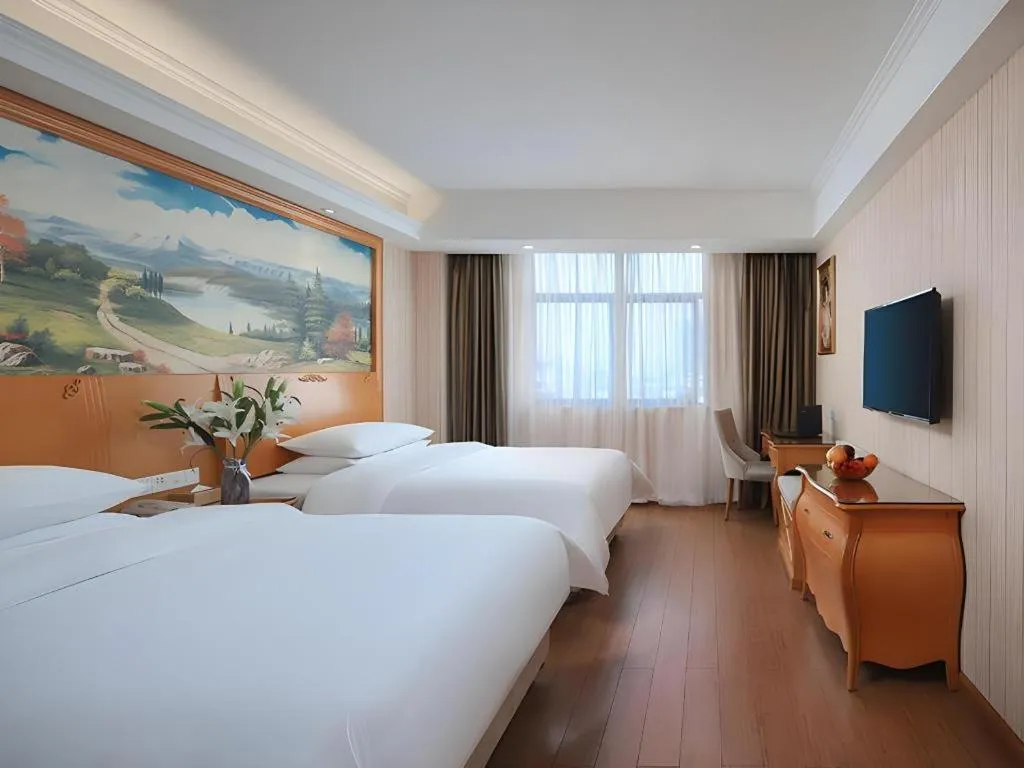 Bed in Vienna Hotel Hubei Jinzhou Jianli Jiangcheng