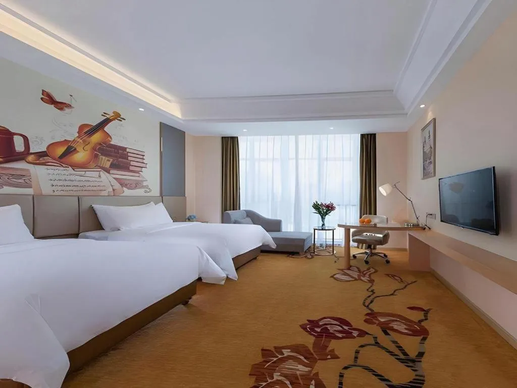 Bed in Vienna Hotel Fuzhou Changle Zhenghe Metro Station