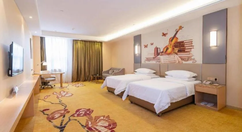 Bed in Vienna Hotel Fuzhou Changle Zhenghe Metro Station