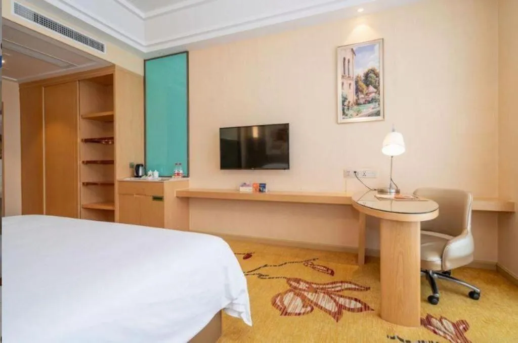 Bed in Vienna Hotel Fuzhou Changle Zhenghe Metro Station