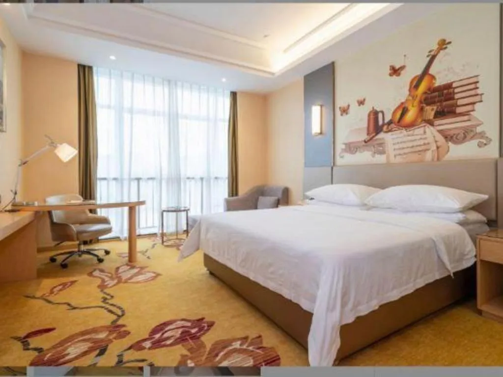 Bed in Vienna Hotel Fuzhou Changle Zhenghe Metro Station