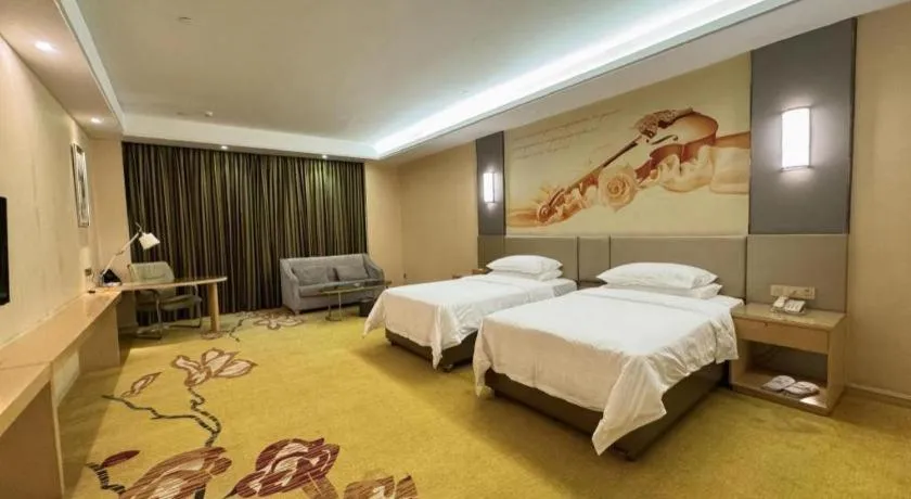 Bed in Vienna Hotel Fuzhou Changle Zhenghe Metro Station