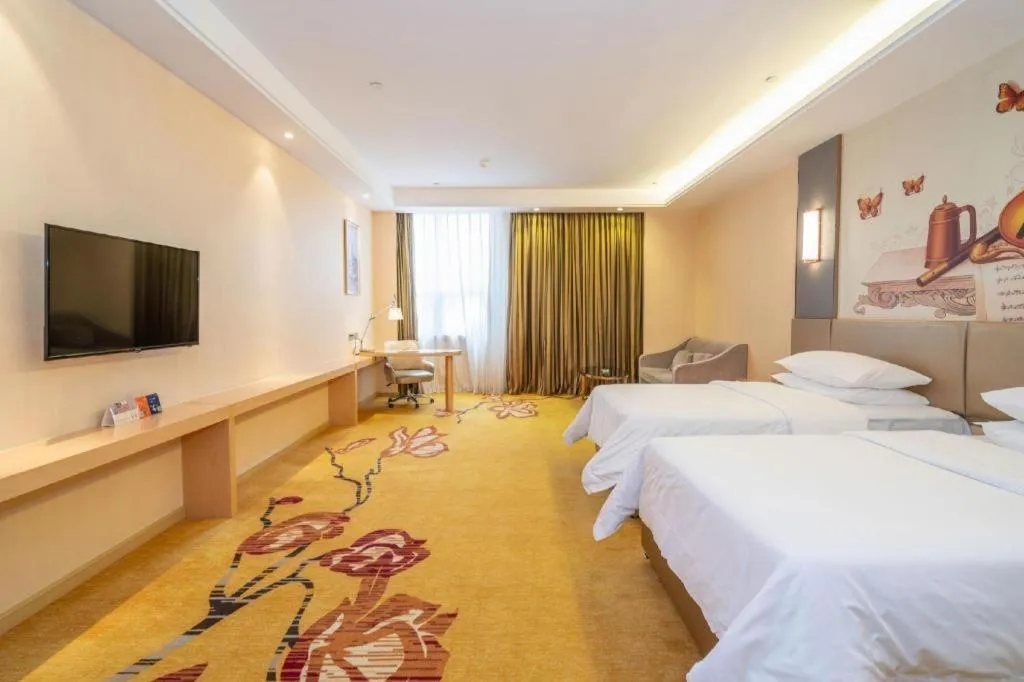 Bed in Vienna Hotel Fuzhou Changle Zhenghe Metro Station