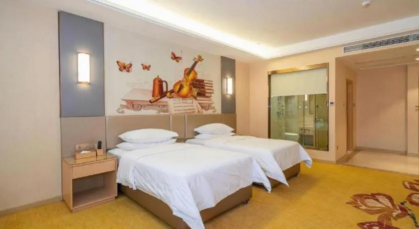 Bed in Vienna Hotel Fuzhou Changle Zhenghe Metro Station