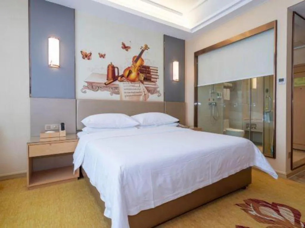 Bed in Vienna Hotel Fuzhou Changle Zhenghe Metro Station