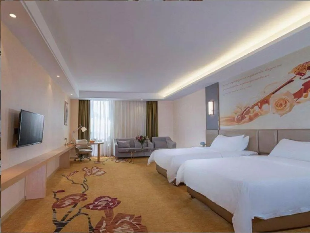 Bed in Vienna Hotel Fuzhou Changle Zhenghe Metro Station