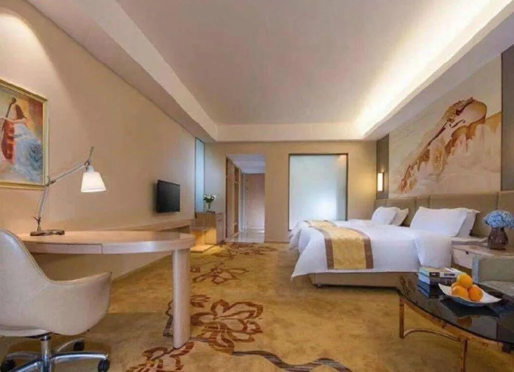 Bed in Vienna Hotel Fuzhou Changle Zhenghe Metro Station