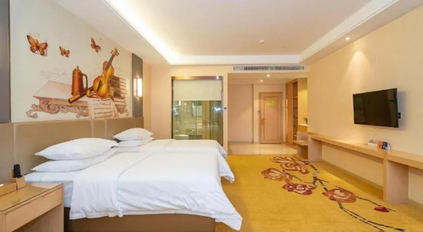 Bed in Vienna Hotel Fuzhou Changle Zhenghe Metro Station