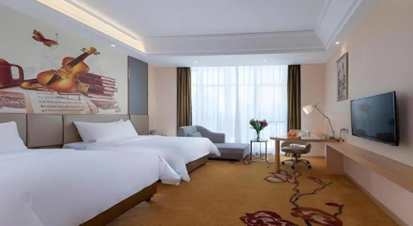 Bed in Vienna Hotel Fuzhou Changle Zhenghe Metro Station