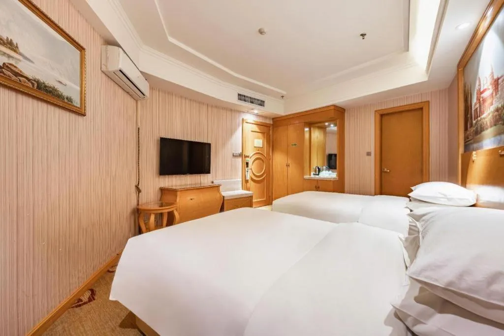 Bed in Vienna Hotel Qinghai Xining Wanda Plaza