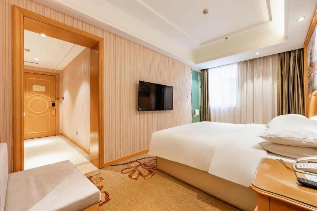 Bed in Vienna Hotel Qinghai Xining Wanda Plaza
