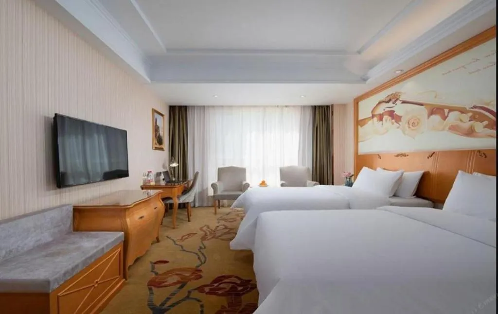 Bed in Vienna Hotel Qinghai Xining Wanda Plaza