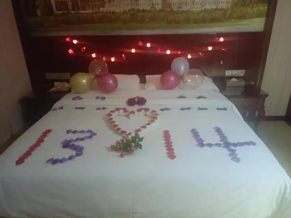 Bed in Vienna Hotel Qinghai Xining Wanda Plaza