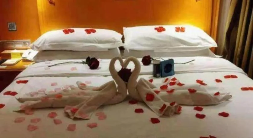 Bed in Vienna Hotel Qinghai Xining Wanda Plaza