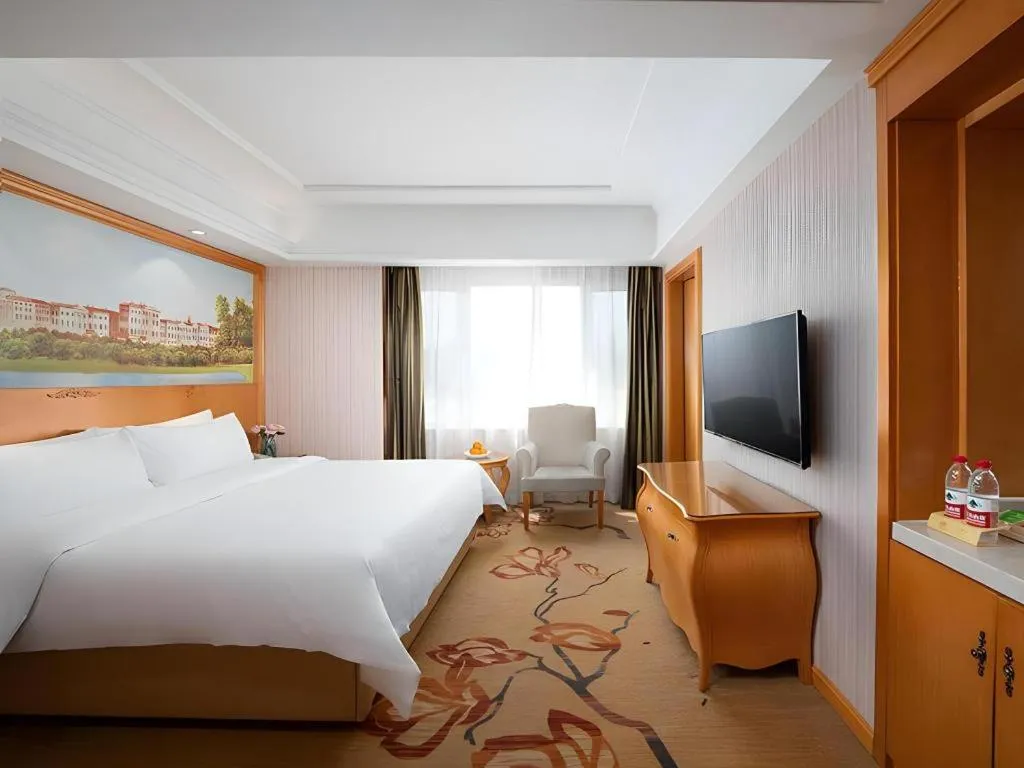 Bed in Vienna Hotel Qinghai Xining Wanda Plaza