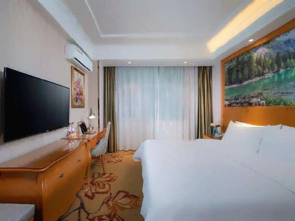 Bed in Vienna Hotel Qinghai Xining Wanda Plaza