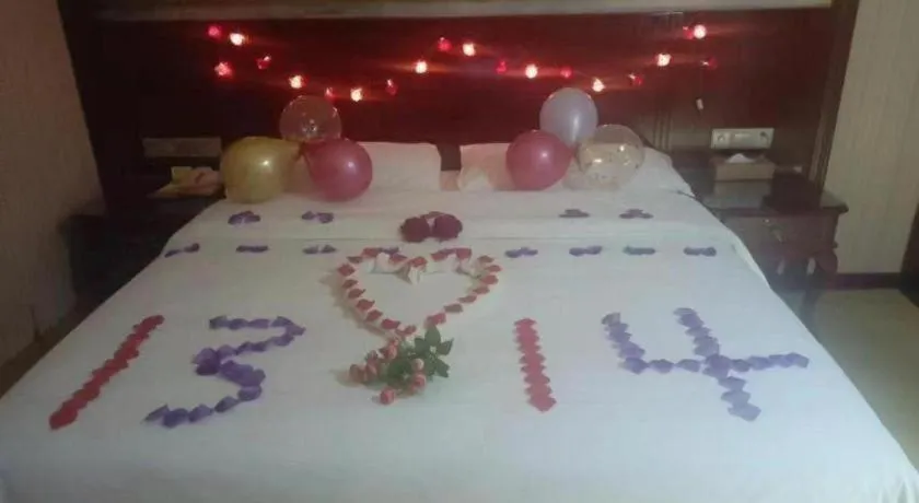 Bed in Vienna Hotel Qinghai Xining Wanda Plaza