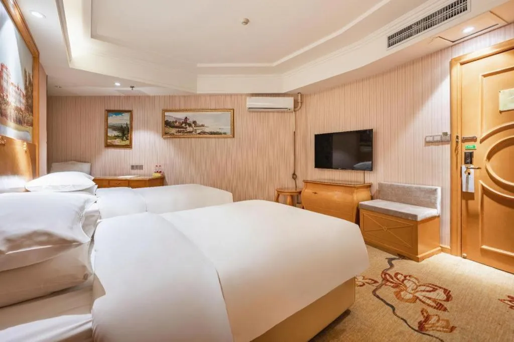 Bed in Vienna Hotel Qinghai Xining Wanda Plaza