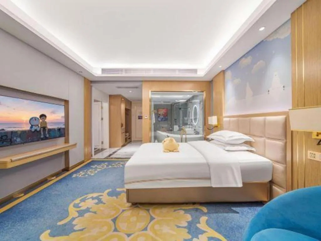 Bed in Vienna Hotel Yunnan Maitreya Huquan