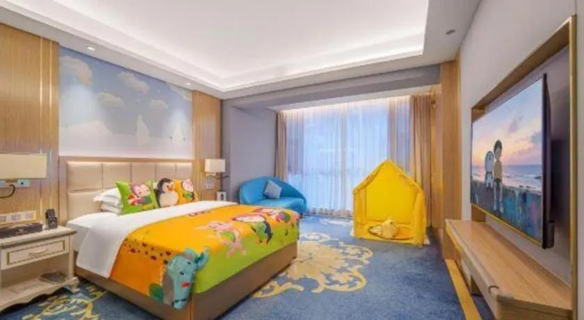 Bed in Vienna Hotel Yunnan Maitreya Huquan