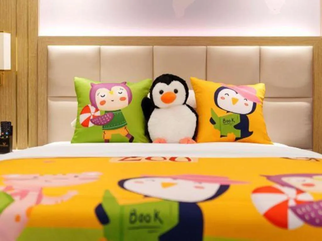 Bed in Vienna Hotel Yunnan Maitreya Huquan