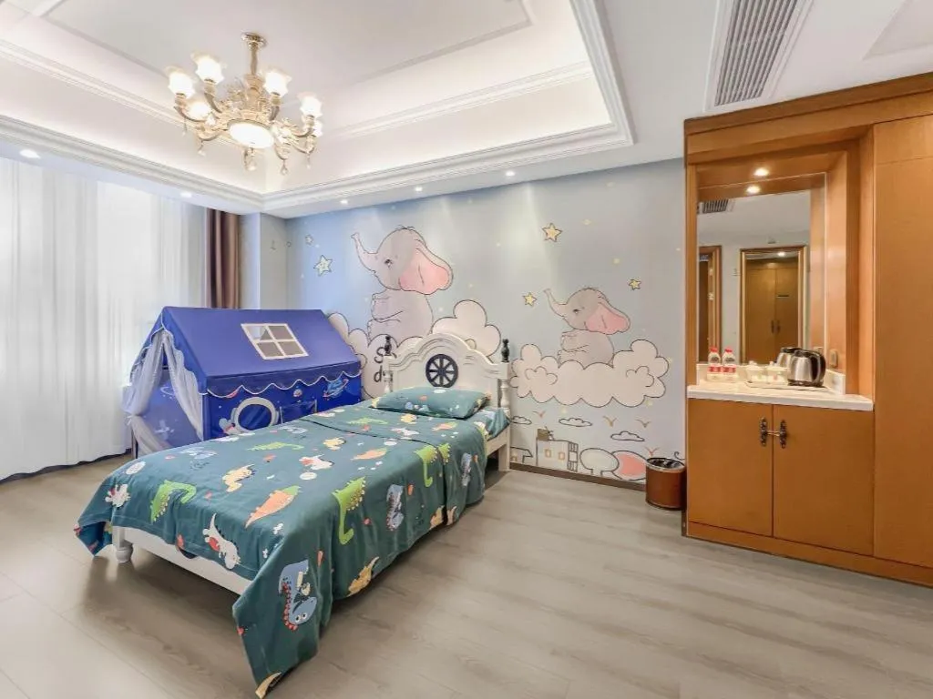 Bed in Vienna Hotel Anhui Xuancheng High-Speed Railway Station