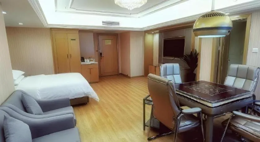 Bed in Vienna Hotel Hunan Hengyang Leiyang