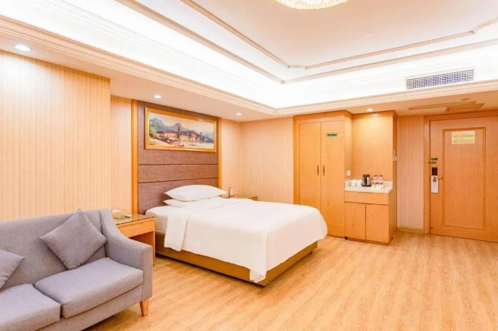 Bed in Vienna Hotel Hunan Hengyang Leiyang