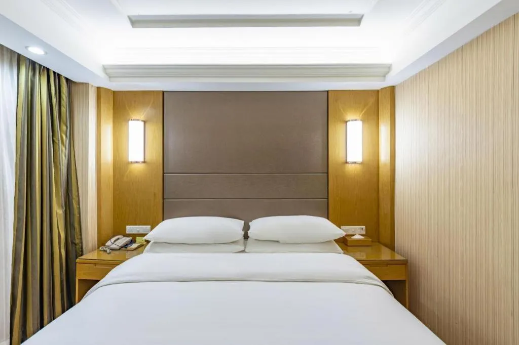Bed in Vienna Hotel Hunan Hengyang Leiyang