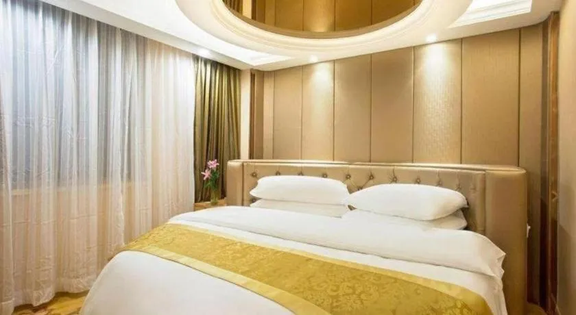Bed in Vienna Hotel Hunan Hengyang Leiyang
