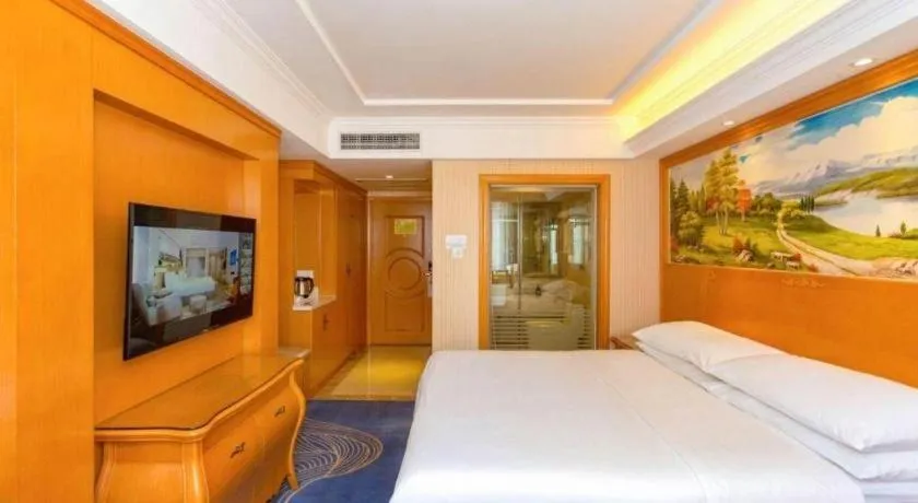 Bed in Vienna Hotel Hunan Hengyang Leiyang